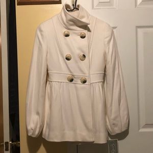 Jessica Simpson XS NWT creamy color pea coat